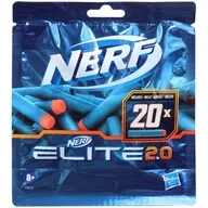 Zabawki militarne - Hasbro Elite 2.0 Dart Refill Pack 20 F0040 - miniaturka - grafika 1