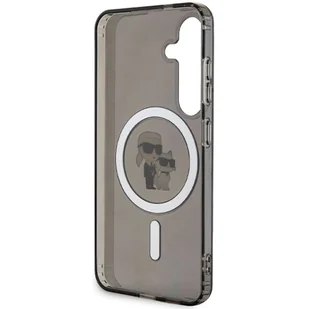 Karl Lagerfeld KLHMS24SHGKCNOK S24 S921 czarny/black hardcase IML Karl&Choupette MagSafe - Etui i futerały do telefonów - miniaturka - grafika 7