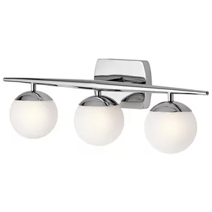 KICHLER Kinkiet LED IP44 3pł JASPER KL/JASPER3 BATH KICHLER ELSKL/JASPER3 BATH - Lampy ścienne - miniaturka - grafika 1