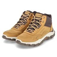 Buty trekkingowe męskie - Skechers Trekkingi Santoro 205587 WTN Żółty - miniaturka - grafika 1