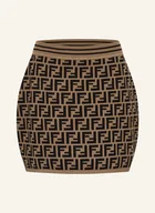 Spódnice - Fendi Spódnica Z Dzianiny weiss - miniaturka - grafika 1