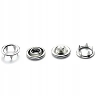 Pinezki - crelando NAPY METALOWE OCZKA 9,5 MM 20 szt LID - miniaturka - grafika 1