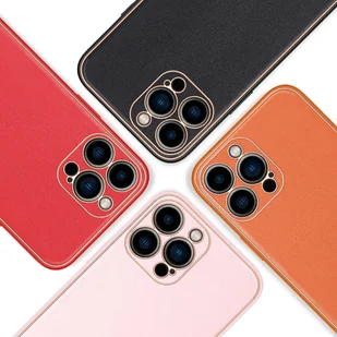 Dux Ducis Yolo eleganckie etui pokrowiec ze skóry ekologicznej iPhone 13 Pro Max czerwony - Etui i futerały do telefonów - miniaturka - grafika 12