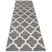 Dywany - Szary chodnik dywanowy w stylu skandynawskim - Masero 3X - miniaturka - grafika 1