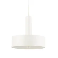 Lampy sufitowe - Zawieszana lampa kuchenna Vitrum 40815 Sigma metalowa biała - miniaturka - grafika 1