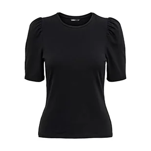 Name IT Onllive Love 2/4 Pufftop Jrs Noos damski - Koszulki i topy damskie - miniaturka - grafika 1