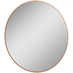 Elita Sharon lustro 100 cm okrągłe z oświetleniem LED rama różowy złoty mat 168702 - Lustra - miniaturka - grafika 1