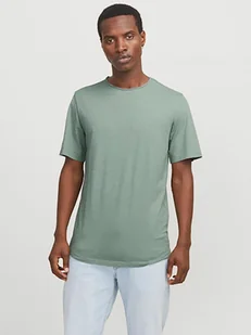 Jack & Jones Koszulka w kolorze zielonym - Koszulki męskie - miniaturka - grafika 1