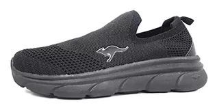 Trampki damskie - KangaROOS Damskie trampki K-cr Hercu, Jet Black Mono, 38.5 EU - grafika 1