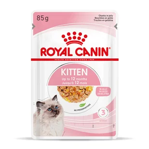 Royal Canin Kitten Instinctive Feline w galaretce 85g KROY236_PAK12 - Mokra karma dla kotów Royal Canin Kitten Instinctive Feline w galaretce 85g KROY236_PAK12 - Mokra karma dla kotów - miniaturka - grafika 4