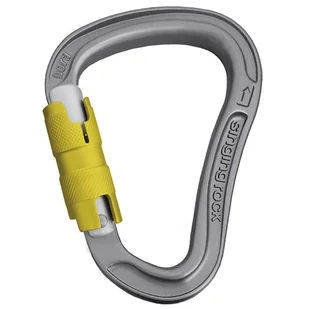 Karabinek wspinaczkowy SINGING ROCK Bora Twist-Lock - Sprzęt wspinaczkowy - miniaturka - grafika 1