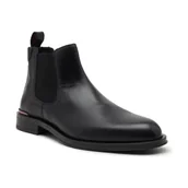 Sztyblety męskie - Tommy Hilfiger Skórzane sztyblety Core rwb - miniaturka - grafika 1