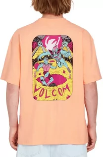 Koszulki męskie - t-shirt męski VOLCOM SANAIR TEE Peach Bud - grafika 1