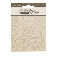 Akcesoria i części do ekspresów do kawy - Stamperia SCB240 dekoracyjne chipsy, brązowe, 14 x 14 x 0,1 cm - miniaturka - grafika 1