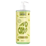 Mydła - On Line Fruity Shot Avocado, mydło w płynie, 390 ml - miniaturka - grafika 1