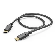 Kable - Kabel HAMA Ładujący/data USB-C - USB-C 1.5m Czarny - miniaturka - grafika 1