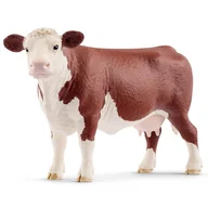 Figurki dla dzieci - SLH13867 Schleich Farm World - Krowa rasy hereford, figurka dla dzieci 3+ - miniaturka - grafika 1