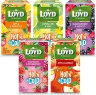 Herbata - Zestaw Herbat Hot N Cold Loyd Mix Smaków Na Ciepło Na Zimno 5szt x30g - miniaturka - grafika 1