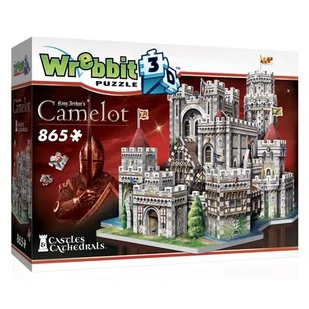 Wrebbit Puzzle 3D King Arthurs Camelot 865 elementów - Puzzle - miniaturka - grafika 1