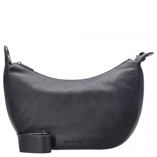 Mandarina Duck Mellow Hobo Leather, Niebieska sukienka