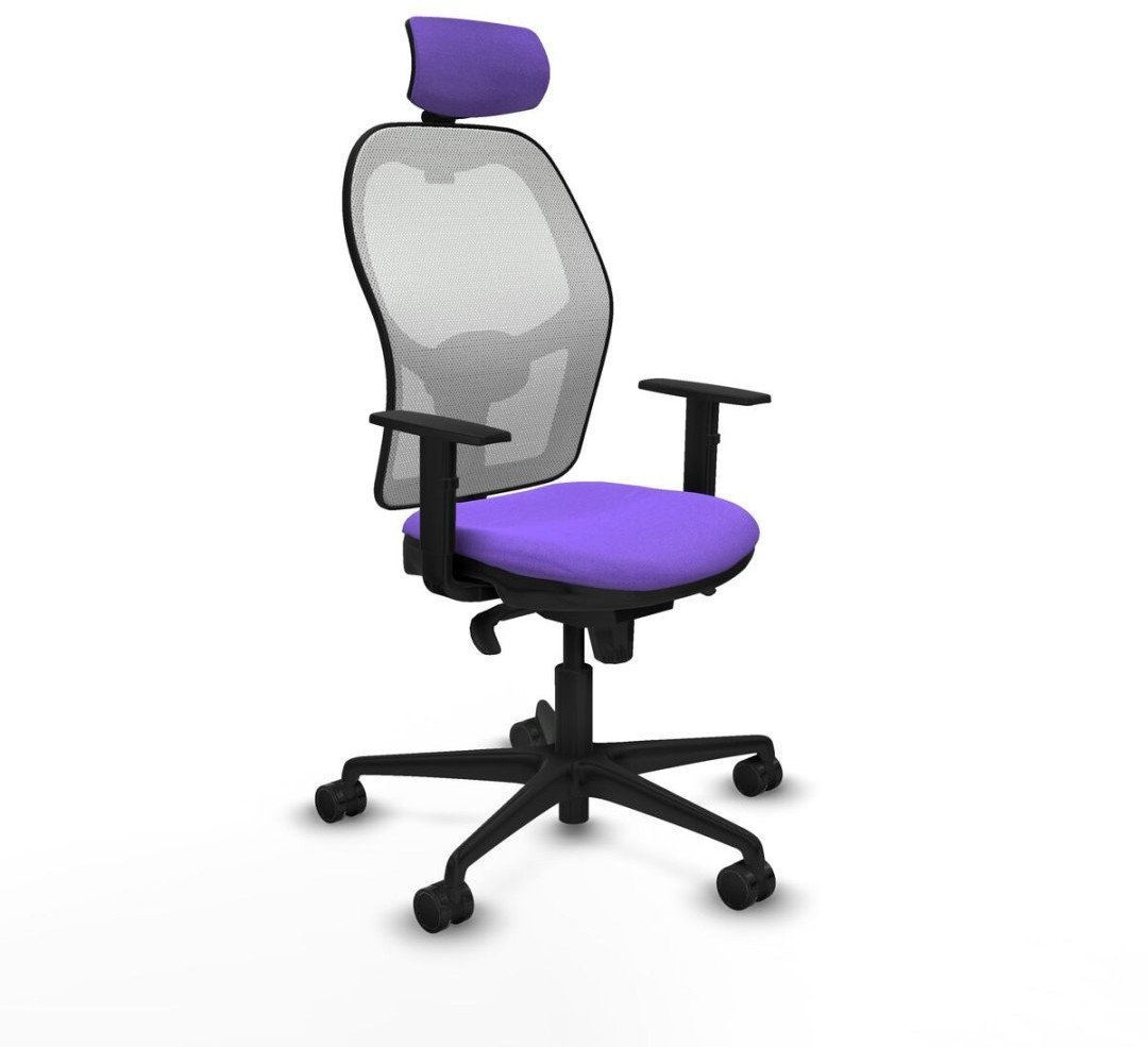 Krzesło Biurowe z Zagłówkiem Piqueras y Crespo 1D036N2 Liliowy