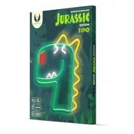 Pozostałe oświetlenie - Neon plexi LED jurassic dino zielony FLNJ02 forever light - miniaturka - grafika 1