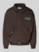 Kurtki męskie - Bomberka o kroju regular fit z wykładanym kołnierzem - miniaturka - grafika 1