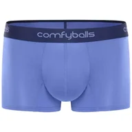 Bielizna sportowa męska - COMFYBALLS Bokserki do biegania REGULAR PERFORMANCE SUPERLIGHT niebieskie - miniaturka - grafika 1