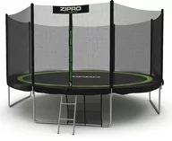 Trampoliny - Zipro Trampolina Ogrodowa 374m z siatką zew. 12ft - miniaturka - grafika 1