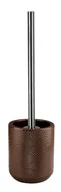 Akcesoria do wc - KLEINE WOLKE Bow Szczotka toaletowa WC ze stojakiem brązowy 8639301856 - miniaturka - grafika 1