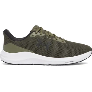 Męskie buty do biegania Under Armour UA Charged Pursuit 4 - oliwkowe/khaki - Buty sportowe męskie - miniaturka - grafika 1