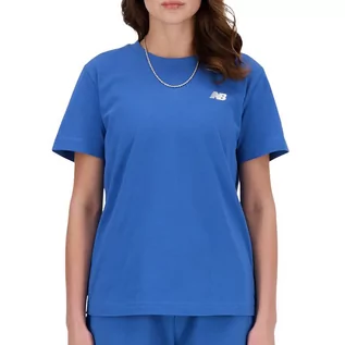 Koszulki sportowe damskie - Koszulka New Balance WT41509BEU - niebieska - grafika 1