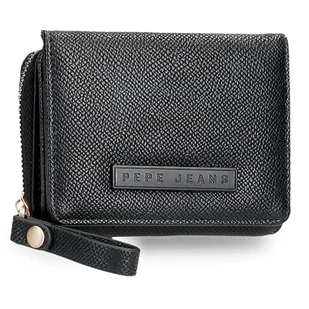 Pepe Jeans Elia Portfel, jeden rozmiar, Czarny (Black), Talla única, Portfel z portfelem - Portfele - miniaturka - grafika 1