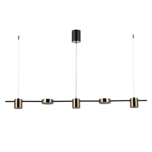 Italux Remdal PND-16374-5-BK-4K PND-16374-5-BK-4K - Lampy sufitowe - miniaturka - grafika 1
