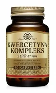 Witaminy i minerały - Solgar Kwercetyna Kompleks z Ester-C Plus - 100 kapsułek - miniaturka - grafika 1