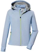 Kurtki i kamizelki sportowe damskie - Killtec Kurtka hybrydowa w kolorze błękitnym - miniaturka - grafika 1