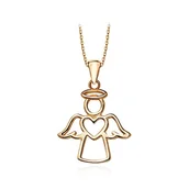 Biżuteria religijna - Złoty medalik WZX6619 - miniaturka - grafika 1