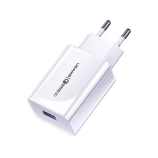 Usams Ładowarka sieciowa T22 18W QC 3.0 kabel USB-C - Ładowarki do telefonów - miniaturka - grafika 1