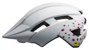 Bell Sidetrack II Kask Dzieci, white stars One Size | 47-54cm 2021 Kaski dla dzieci 210233-013 - Kaski rowerowe - miniaturka - grafika 2