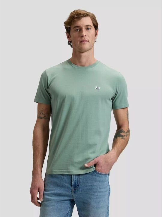 T-shirt męskie lee 112376466 desert sage