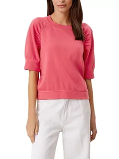 Bluzy damskie - S.Oliver Bluza w kolorze różowym - grafika 1