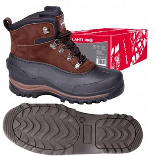 LAHTI PRO Buty robocze zimowe Śniegowce brązowe rozmiar 44 L3080444 LPL3080444 - Obuwie robocze - miniaturka - grafika 2