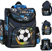 Plecaki - Starpak Tornister Plecak Dla Chłopca KL.1-3 Piłka Nożna Blue - miniaturka - grafika 1