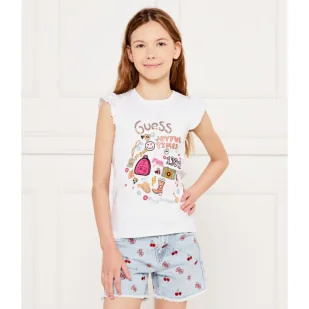 Guess Bluzka Regular Fit - Bluzy dla dziewczynek - miniaturka - grafika 1