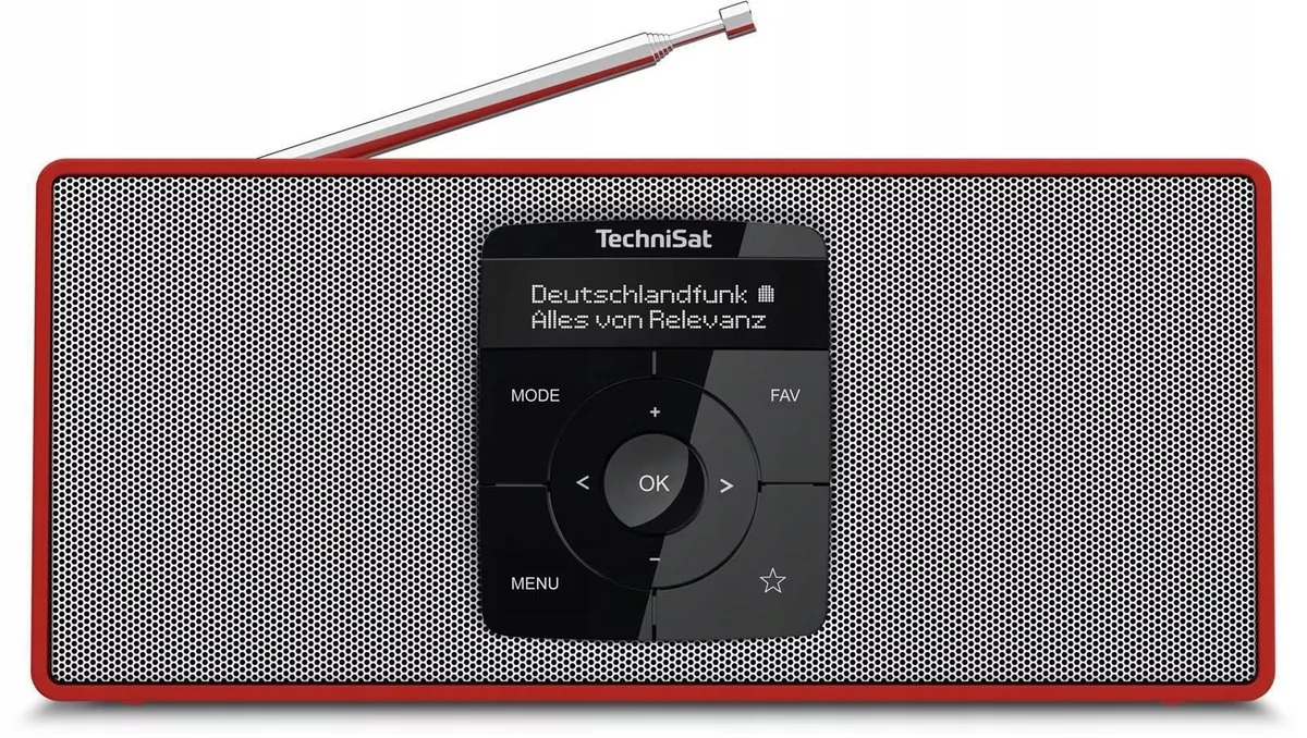 TechniSat DigitRadio 2 S (czerwony/srebrny)