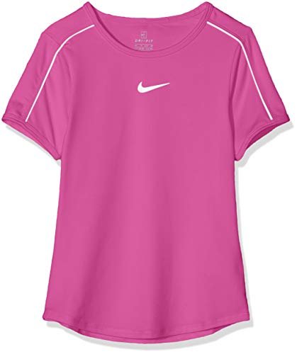 Nike Unisex Dzieci G Nkct Dry Top T-shirt Active Fuchsia/White M