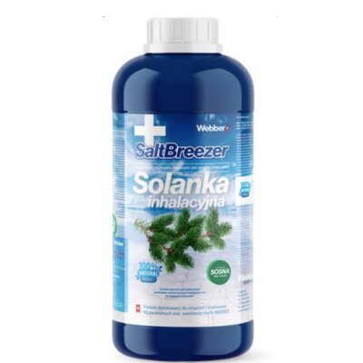 Solanka inhalacyjna WEBBER Salt Breezer Naturalna 500 ml