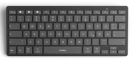 Klawiatury - Inateck KB01003 klawiatura Uniwersalne Bluetooth QWERTZ Czarny KB01003_GRAY - miniaturka - grafika 1