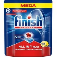 Płyny do naczyń - FINISH Tabletki All-in-1 Max 72 cytrynowe - miniaturka - grafika 1