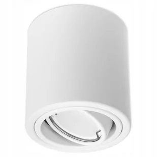 Bellalux Oprawa natynkowa TUBA GU10 Biała 4058075517837 4058075517837 - Oprawy, klosze i abażury - miniaturka - grafika 1